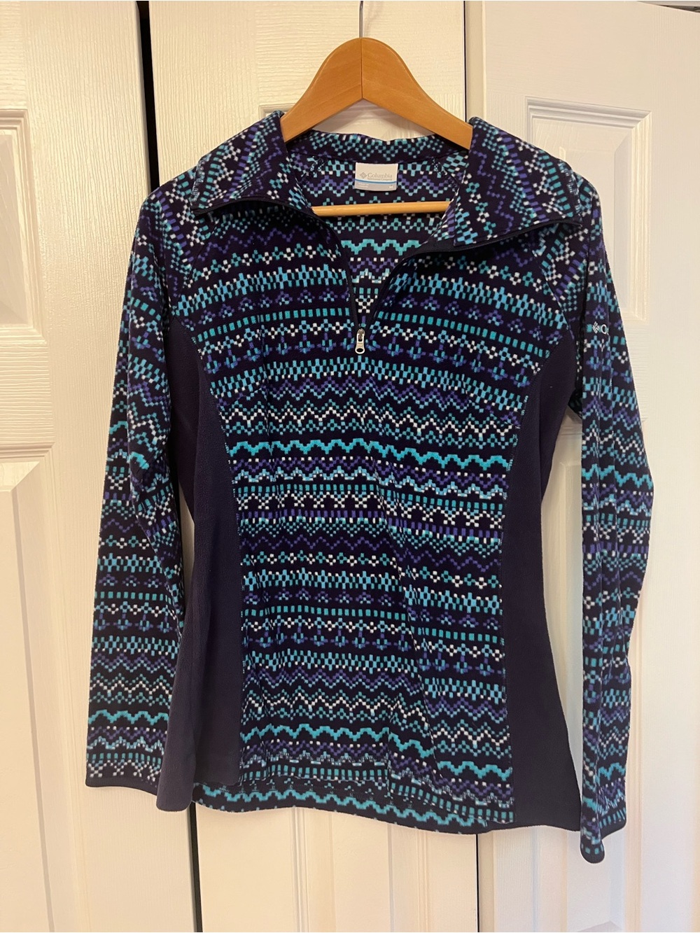 Columbia Fleece Quarter Zip - Fair Isle Pattern